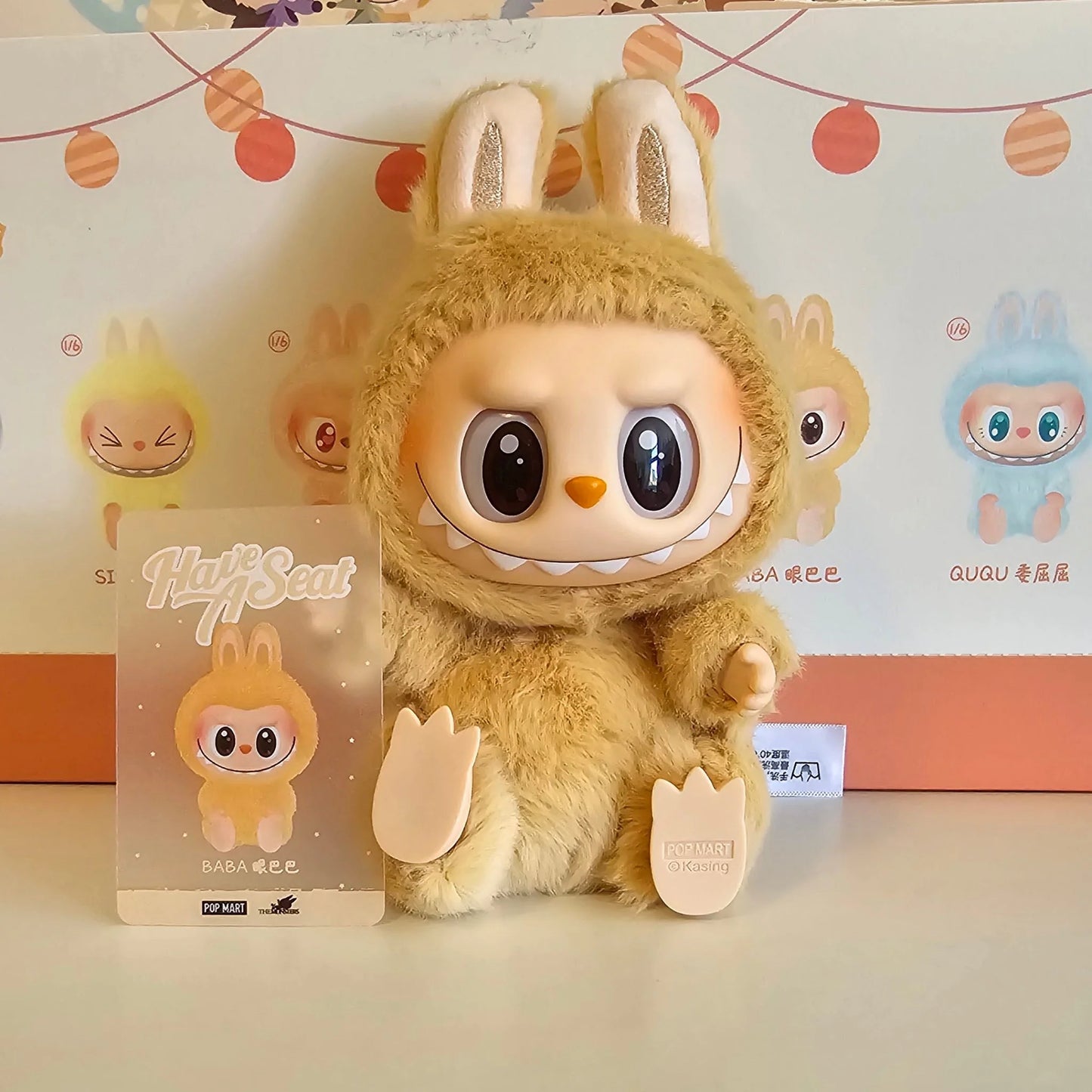 Labubu - Have a Seat Vinyl Plush Blind Box