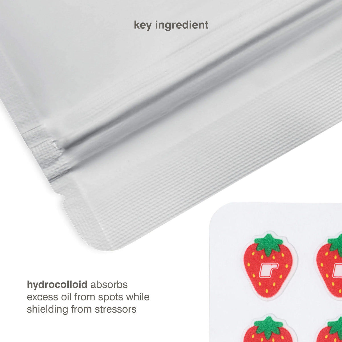 Rhode Strawberry Spotwear Hydrocolloid Patches