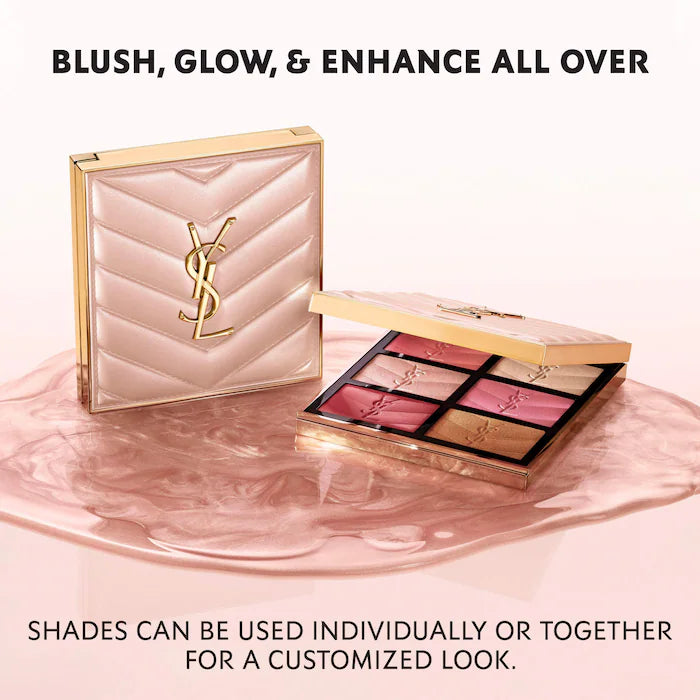 ysl golden oasis face palette