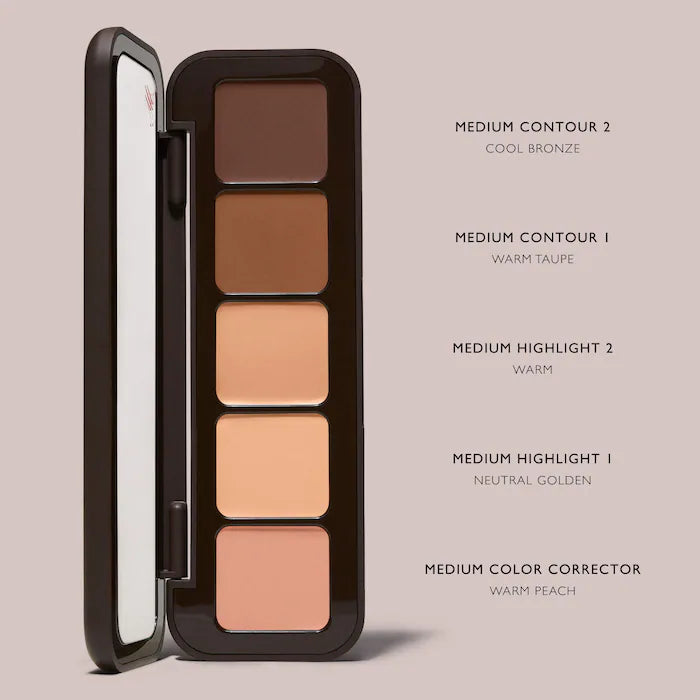 m.ph by Mary Phillips underpainting face highlight & contour palette