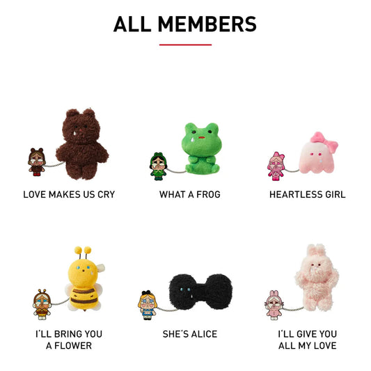 CRYBABY Crying Again Series - Plush Badge Blind Box