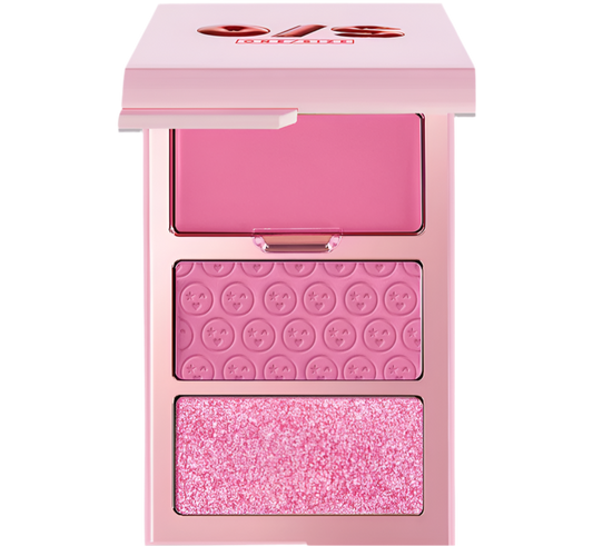 one/size 3D blush trio palette