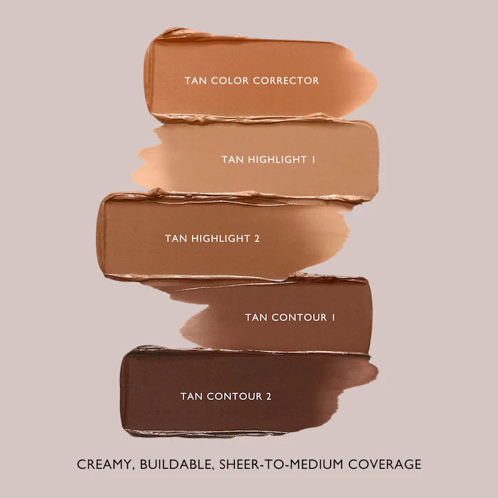 m.ph by Mary Phillips underpainting face highlight & contour palette
