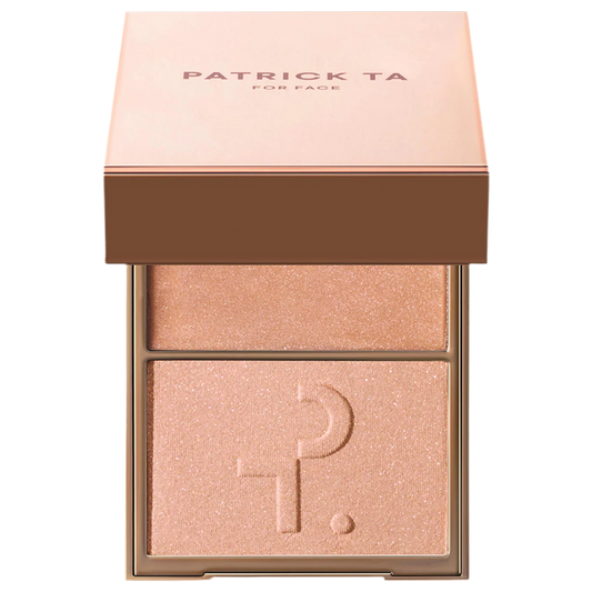 Patrick Ta Major Glow Creme & Powder Light Reflecting Translucent Highlighter Duo