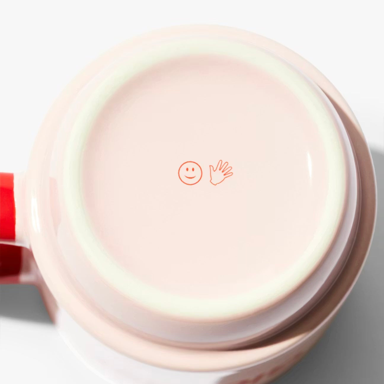 Glossier Three Eyed Smiley Mug