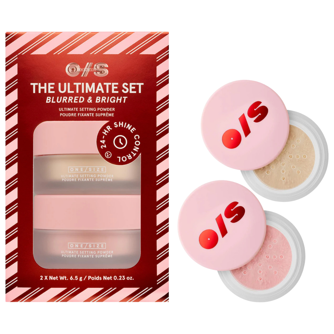 ONE/SIZE Ultimate Blurring Setting Powder Blurred & Bright Travel Duo