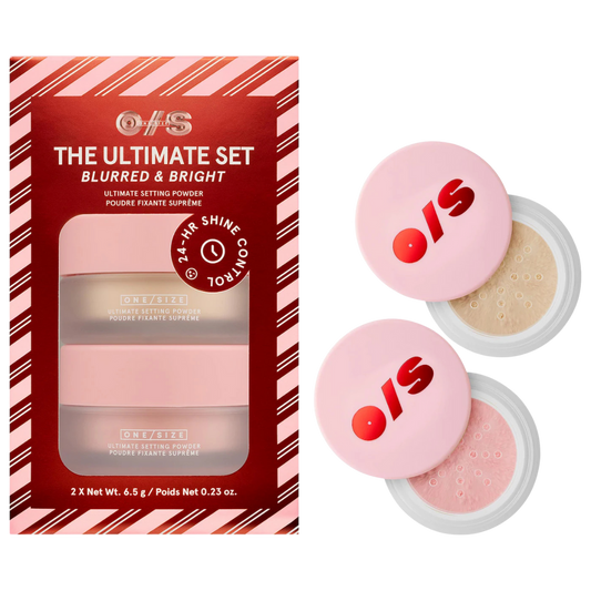 ONE/SIZE Ultimate Blurring Setting Powder Blurred & Bright Travel Duo