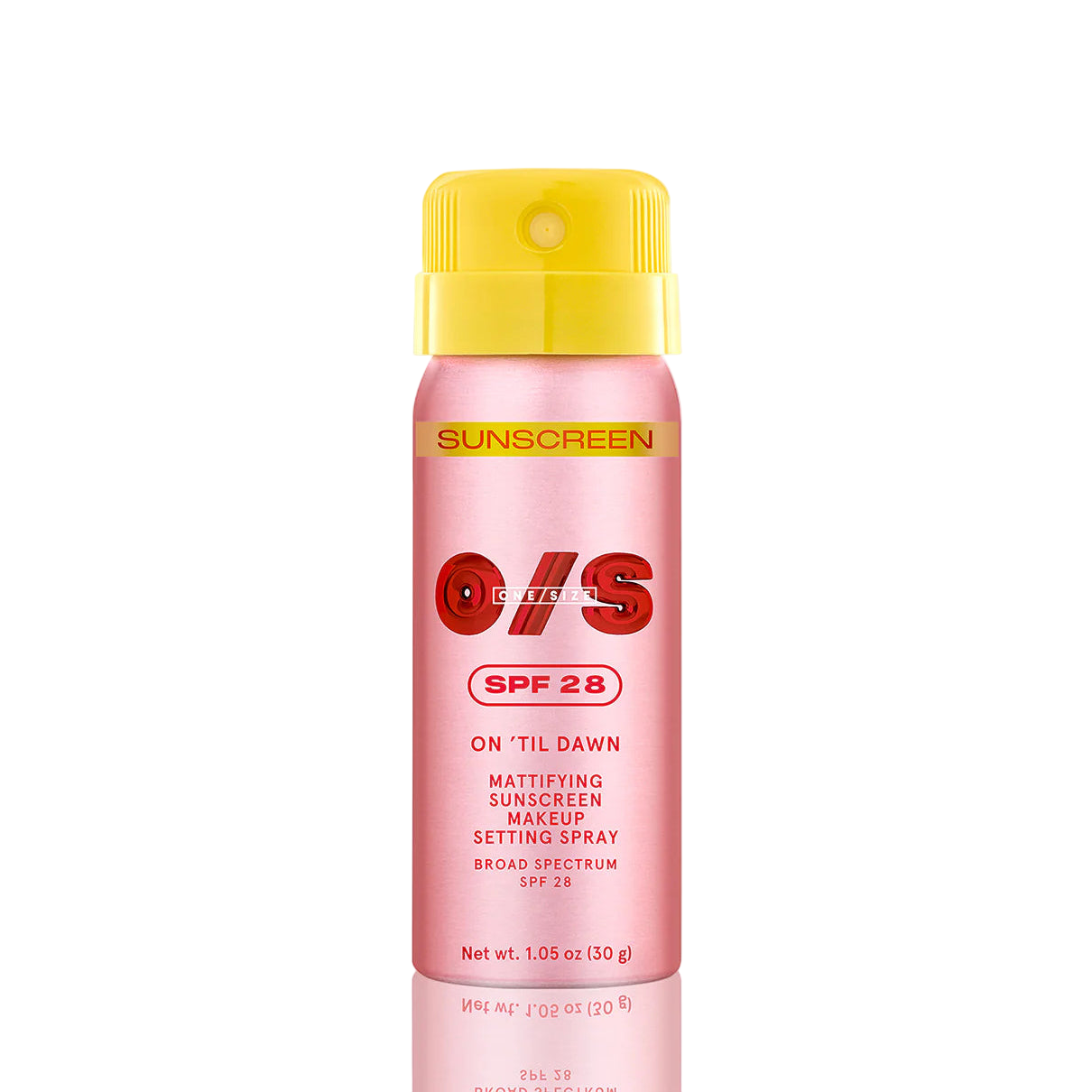 ONE SIZE On ‘Til Dawn Mattifying Sunscreen Makeup Setting Spray SPF 28