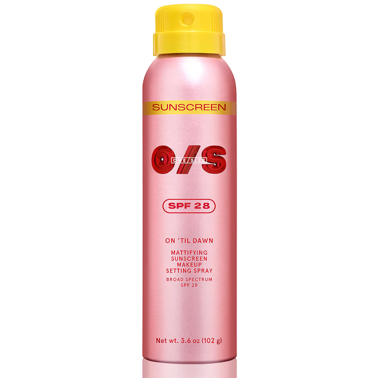 ONE SIZE On ‘Til Dawn Mattifying Sunscreen Makeup Setting Spray SPF 28